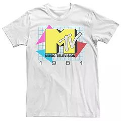 Big & Tall MTV Music Television 1981 Logo Tee 80s Tshirts, Mtv Music Television, Mtv Music, Inspirational Tshirts, Logo Tee, 80s Fashion, Logo Tees, Logo Graphic, Men Short Sleeve