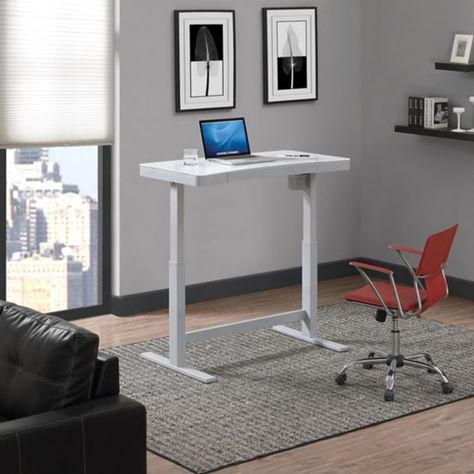 Standing Desk Frame, Computer Stand For Desk, Glass Top Desk, Tempered Glass Table Top, Electric Standing Desk, Ergonomic Desk, Adjustable Height Standing Desk, Stand Up Desk, Glass Desk