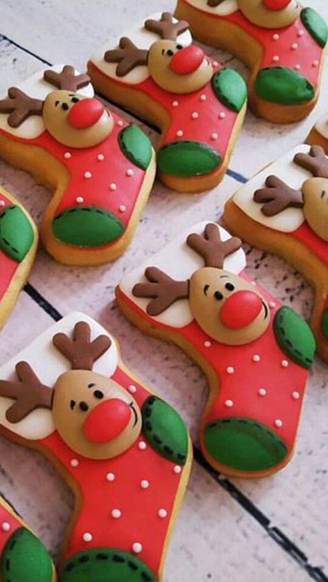 Decorated Christmas Sugar Cookies, Sugar Cookies Christmas, Decorated Christmas Cookies, Christmas Sugar Cookies Decorated, Cute Christmas Cookies, Winter Cookie, 2022 Christmas, Cookies Christmas, Xmas Cookies