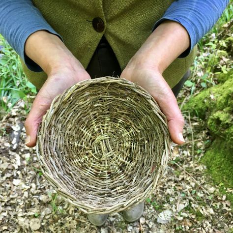 Native Hands: Ivy Baskets Weaving Diy, Container Water Gardens, Basket Weaving Diy, Course Schedule, Grass Basket, Willow Weaving, English Ivy, Pine Needle Baskets, Outdoor Crafts