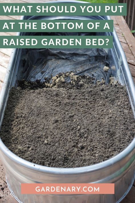 4x4 Raised Garden Bed Planting, Raised Garden Bed Hacks, Raising Garden Beds, Filler For Raised Garden Beds, How To Set Up A Raised Garden Bed, Raised Bed Food Garden, Raised Garden Beds Layers, Risen Garden Beds, How To Prep Raised Garden Beds