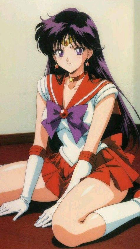 Sailor Mars 90s, Sailor Moon Halloween Wallpaper, Sailor Mars Makeup, Rei Sailor Moon, Sailor Mars Wallpaper, Sailor Mars Aesthetic, Sailor Moon 90s, Sailor Moon Halloween, Sailor Mars Cosplay