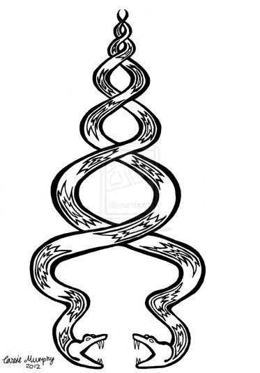 Snake Tattoo Stencil, Snakes Intertwined, Intertwined Snakes, Snake Tattoos, Snake Tattoo Design, Tattoo Designs For Men, Free Stencils, Tattoo Stencil, Free Tattoo