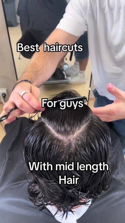 Matt John on TikTok Mullet Tiktok, Tapered Mullet, Mid Length Hair With Layers, Midlength Haircuts, Mid Length Hair, Till The End, Cool Haircuts, Layered Haircuts, Haircuts For Men