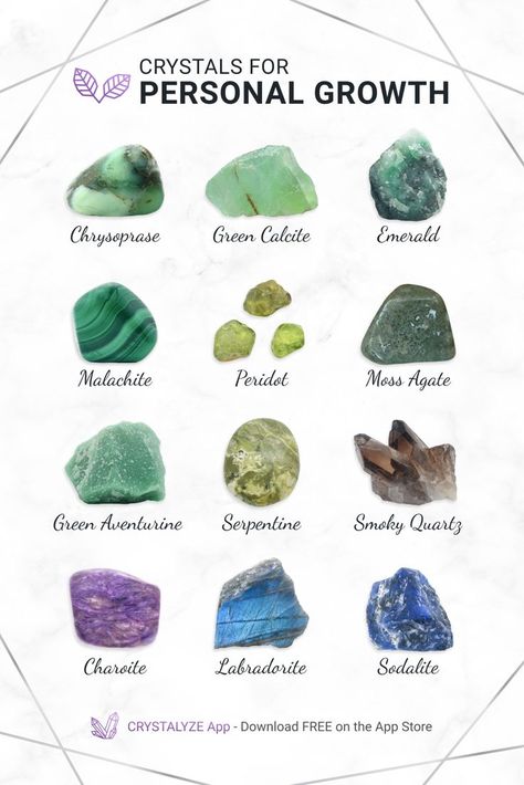 Crystals to support your life’s journey by embracing every lesson and opportunity for growth. 𝐃𝐨𝐰𝐧𝐥𝐨𝐚𝐝 𝐨𝐮𝐫 𝐅𝐑𝐄𝐄 𝐂𝐫𝐲𝐬𝐭𝐚𝐥𝐲𝐳𝐞 𝐦𝐨𝐛𝐢𝐥𝐞 𝐚𝐩𝐩 (𝚘𝚗 𝚝𝚑𝚎 𝙰𝚙𝚙 𝚂𝚝𝚘𝚛𝚎) ✧ Expand your crystal knowledge with our in-depth crystal reference guide ☽ #Crystals #HealingCrystals Crystal Reference, Gemstones Chart, Crystal Healing Chart, The Crystals, Crystal Uses, Crystal Vibes, Crystal Guide, Crystals Healing Properties, Spiritual Crystals