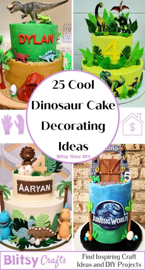 2 Rex Birthday Cake, Red Dinosaur Cake, Dinosaur Cake 5th Birthday, Dino Four Birthday Cake, Dino Birthday Party Cake, Easy Dinosaur Cake Ideas, Dinosaur Eating Cake, Two Rex Cake, Simple Dinosaur Cake Ideas