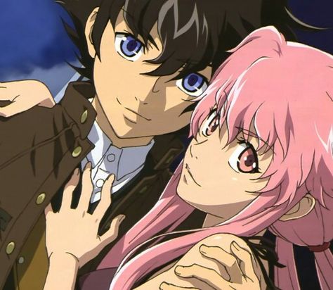 Yukki and Yuno Cosplay Clothes, Yuno Gasai, Anime Stuff, Anime Cosplay, An Anime, My Collection, Pink Hair, Hair, Anime