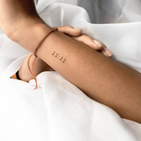 111 Tattoo Wrist, 11 11 Tattoo On Hand, 11:11 Tattoo Forearm, Dainty 11:11 Tattoo, Small Outer Wrist Tattoo, Small Number Tattoo Wrist, 11 11 Tattoo On Wrist, 333 Tattoo On Wrist, Tiny 11:11 Tattoo