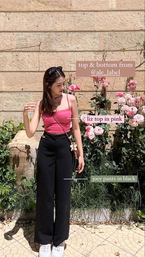 Pink Top Outfit Korean, Concert Ootd Ideas, Rajasthan Outfits, Causal Outfits For Women Summer, Concert Ootd, Everyday Casual Outfits, Casual College Outfits, Women Dresses Classy, Ootd Ideas