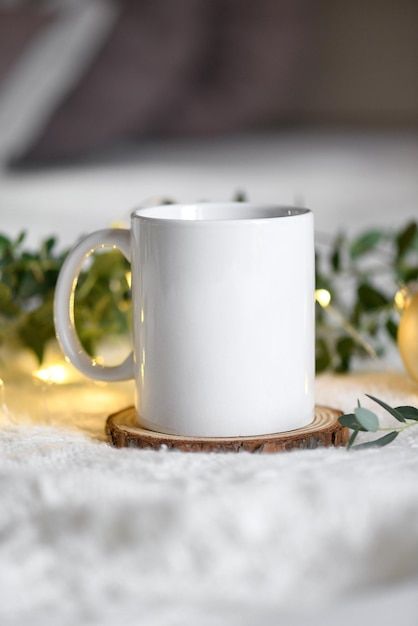 Mug Mockup Free, Coffee Mug Photography, Mug Photography, Kantor Pos, Eid Pics, 3d Crafts, Garland Lights, Plain White Mugs, Plain Mugs