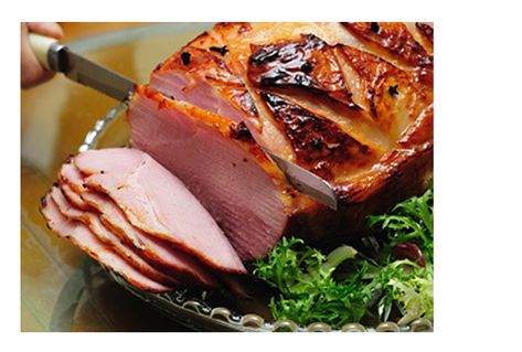 There is nothing easier to make and serve to a large crowd than a Maple and Citrus Glazed Ham. Honey Roast Ham, Spam Recipes, Roasted Ham, Paula Deen Recipes, Pork Ham, Ham Glaze, How To Cook Ham, Baked Ham, Ham Recipes