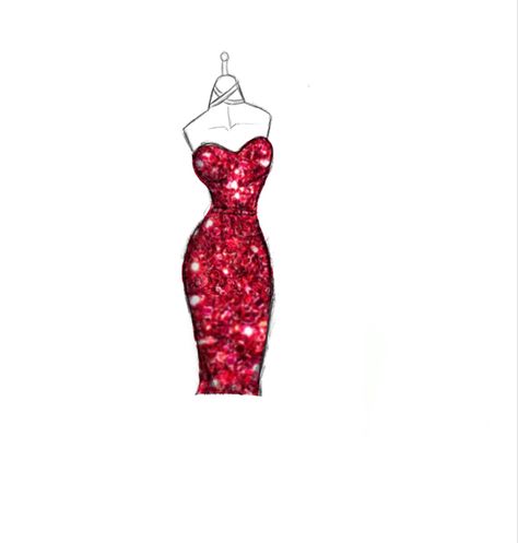 Shiny red dress digital drawing Red Dress Drawing, Shiny Red Dress, Sparkly Red Dress, Red Sparkly Dress, Diamond Drawing, Dress Drawing, Red Diamond, Sparkly Dress, Dress Design