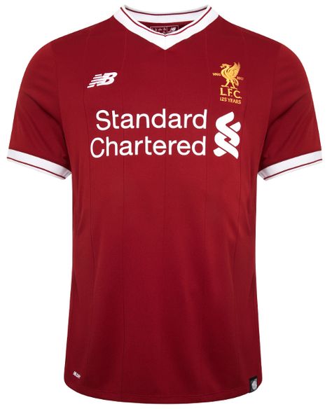 Revealed: LFC's 125th anniversary home kit for 2017-18 - Liverpool FC Liverpool 2017, Liverpool Fc Shirt, Lfc Wallpaper, Liverpool Shirt, Liverpool Captain, Liverpool Kit, Camisa Liverpool, Special Logo, Goalkeeper Kits