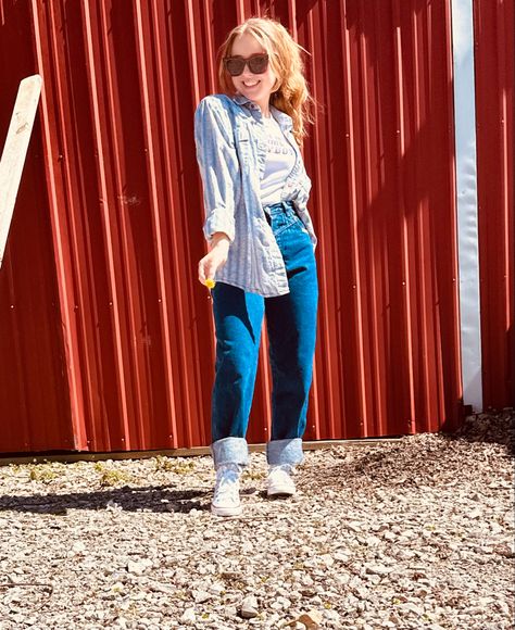 Vintage rockies. Vintage rockies outfits. Western fashion. Western style Vintage Rockies Jeans Outfit, Rockies Jeans Outfit, Vintage Rockies, Rockies Jeans, Jeans Western, Casual Country Outfits, Jeans Outfit, The Pearl, Country Outfits