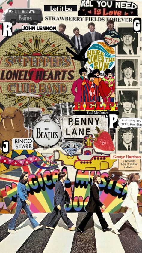 All you need is love #art #wallpaper #music #vibes #vintage #thebeatles #thebeatlesaesthetic #thebeatlescollage #fabfour #paulmccartney #johnlennon #georgeharrison #ringostarr #liverpool #rocknroll Beatles Ideas, Beatles Wallpaper, Beatles Love, Sick Designs, Wallpaper Music, Beatles Pictures, Arte Punk, Music Vibes, Something In The Way