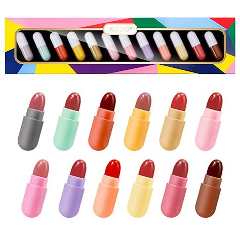 Capsule Lipstick, Matte Lipstick Set, Color Numbers, Mini Lipstick, Long Lasting Lip Gloss, Makeup Gift Sets, Velvet Lipstick, Lip Gloss Set, Dope Makeup