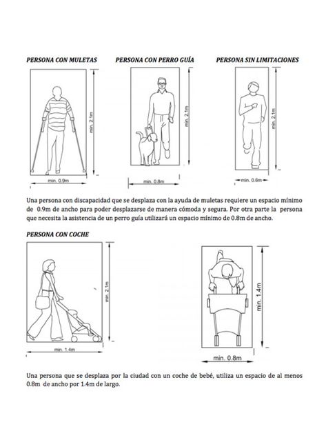 Universal Design and Accessibility Manuals from Latin America and Spain,via SERVIU Región Metropolitana Accessible Architecture, Tactile Paving, Human Dimension, Bedroom Arrangement, Adaptive Design, Spain Images, Wheelchair Friendly, Inclusive Design, Universal Design