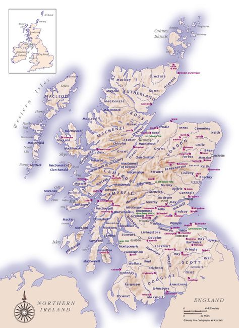 Scottish Clans and Castles - Clan Land Map Clan Lindsay, Clan Grant, Clan Macdonald, Clan Campbell, Map Of Scotland, Scotland Map, Scotland History, Scottish Ancestry, Scottish History