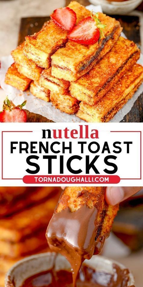 French Toast Bake Overnight, Homemade French Toast, French Toast Waffles, Nutella French Toast, Classic French Toast, French Toast Casserole Recipes, Stuffed French Toast, French Toast Sticks, Cinnamon French Toast