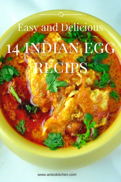 Indian Egg Recipes Egg Recipes Indian, Egg Curry, Curry Recipes Indian, Fried Fish Recipes, Indian Cooking Recipes, India Food, Egg Dish, Indian Snack Recipes, Indian Snacks