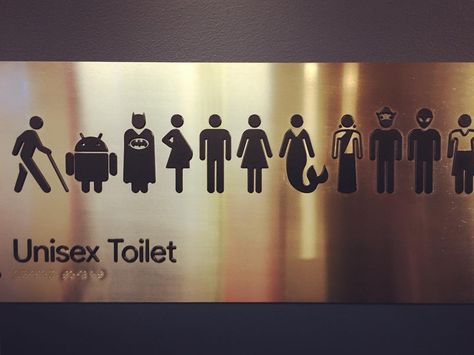 Talk about diversity! #google #unisextoilet #whichoneareyou Unisex Toilets, Ladies Bathroom, Lol Pics, Funny Animal Memes, Which One Are You, Toilets, Funny Animal, Tea Room, Animal Memes