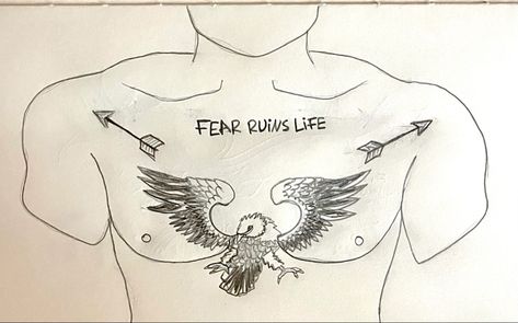 Fear Ruins Life Tattoo, Small Tattoo Designs, Small Tattoo, Life Tattoos, Small Tattoos, Tattoo Designs, Tattoos, Design, Ruins