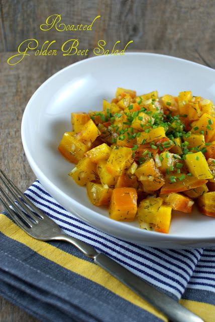 Authentic Suburban Gourmet: Roasted Golden Beet Salad Golden Beet Salad, Golden Beets Salad, Roasted Golden Beets, Salad Quinoa, Golden Beets, Superfood Salad, Beet Salad, Fresh Salads, Whole Foods