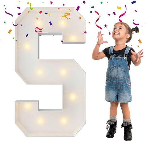 Amazon.com: 4FT Marquee Light Up Letters, Large Marquee Letters, Mosaic Balloon Frame Letters Big Letters For Engagement Wedding Decorations Birthday Party Backdrop Decor, Balloon Arch Kit Letter A : Toys & Games 3 Birthday Theme, 40th Anniversary Party Decorations, Light Up Numbers, Mosaic Numbers, Mosaic Balloon, Marquee Numbers, Balloons Flowers, 30th Birthday Party Decorations, 40th Anniversary Party