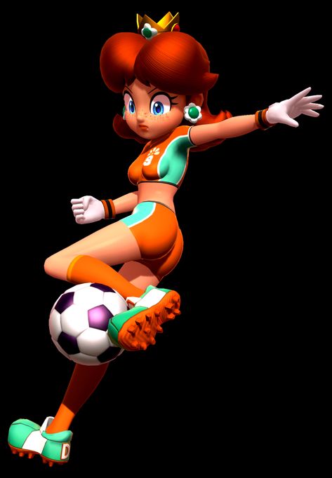 Daisy Super Mario, Daisy Mario, Super Mario Strikers, Princess Daisy, News Games, Super Mario, Nintendo, Mario, Daisy