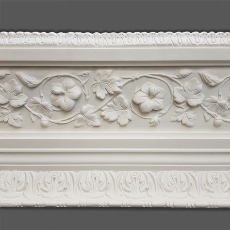 Decorative Coving, Victorian Cornice, Skylight Room, Edwardian Architecture, Plaster Ceiling Design, Plaster Cornice, Drawing Rooms, Cornice Design, Senior Thesis