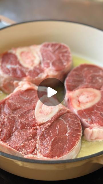 Healthy Eating Beef Recipes, Veal Shank Osso Bucco, Ossa Bucco, Beef Shank Osso Bucco Recipe, Shank Bone Recipes, Cross Cut Shank Recipes, Oso Buco Recipe, Beef Shank Bone In Recipe, How To Cook Beef Shank Bone In