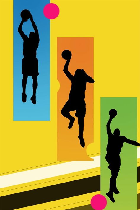 Vector Watercolor Hand Drawn School Basketball Game Sport Competition Poster Sports Day Chart For School, Sports Day Poster School, Sports Poster Ideas, Sports Day Decoration, Sports Day Poster, Football Court, Hand Drawn Wallpaper, Competition Poster, National Sports Day