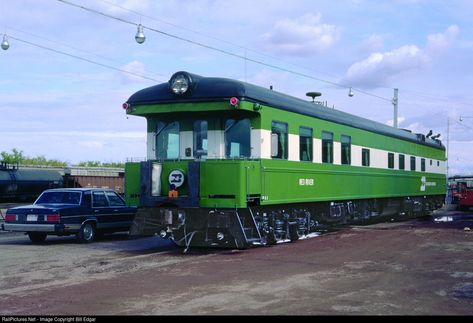 RailPictures.Net Photo: BNA3 RED RIVER Burlington Northern Railroad Business car at Havre, Montana by Bill Edgar Havre Montana, Great Northern Railroad, Business Car, Burlington Northern, Montana Usa, Red River, Model Trains, Beautiful Photo, Montana