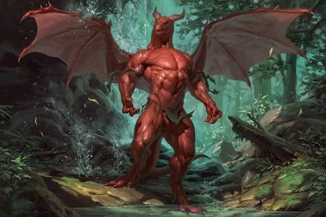 Taran Fiddler, Dungeons And Dragons Races, Fantasy Beasts, Anthro Dragon, Monster Concept Art, Dragon Artwork, Monster Design, Creature Concept, Dragon Art