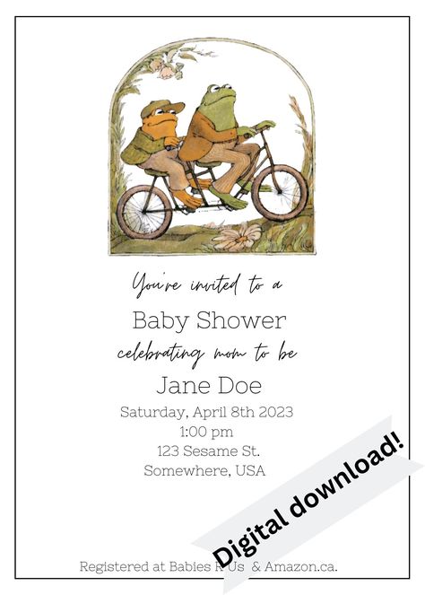 Frog And Toad Party Ideas, Frog Themed Baby Shower Ideas, Frog And Toad Baby Shower Theme, Frog And Toad Nursery, Frog Baby Showers, Storybook Theme, Baby Shower Gender Neutral, Kids Rooms Inspo, Frog Theme