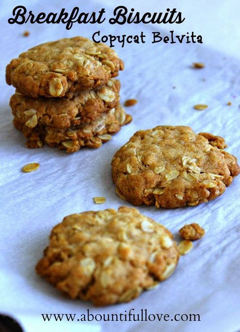 Halvah Recipe, Belvita Recipe, Breakfast Biscuit Recipe, Belvita Breakfast Biscuits, Healthy Breakfast Snacks, Anzac Biscuits, Breakfast Biscuits, Soft Bakes, Baked Banana