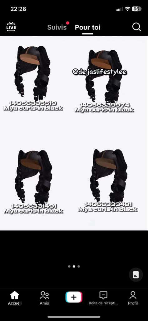 Roblox Wigs Codes, Light Skin Hair Color, Roblox Hairstyles, Vintage App, Roblox Hair, Denim Diy Clothes, Hair Codes, Arm Workout Women, Roblox Image Ids