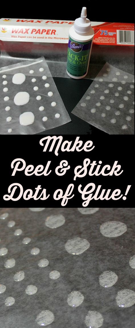 How to Make Peel and Stick Dots of Glue - Easy DIY! - Graphics Fairy. I love making my own craft supplies! This is such a handy technique and you can make them in any size. Perfect for arts and crafts, scrap booking or any Handmade paper projects! How To Make Glue, Diy Coffee Station, Wood Wall Art Diy, Martha Stewart Crafts, Graphics Fairy, Diy Coffee, Glue Dots, Wax Paper, Easy Tutorial