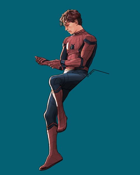 Injured Spiderman, Univers Marvel, Bucky And Steve, Marvel Fanart, Marvel Fan Art, Marvel Avengers Movies, No Way Home, Avengers Movies, Want To Draw