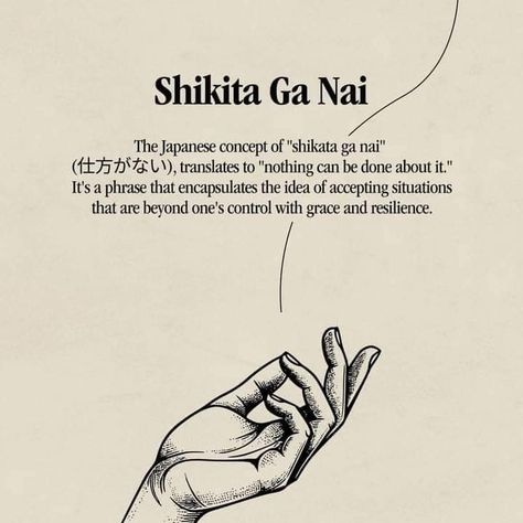 Shikata Ga Nai, New Playlist, Japanese Concept, Japanese Philosophy, Unique Words Definitions, Learn Japanese Words, Japanese Quotes, Uncommon Words, Japanese Phrases