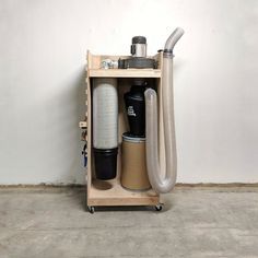 UPDATE - Harbor Freight Dust Collector Upgrade - by MintyVictor @ LumberJocks.com ~ woodworking community Harbor Freight Dust Collector, Dust Collector Diy, Dust Deputy, Shop Dust Collection, Workbench Ideas, Handmade Tools, Workshop Layout, Dust Collection System, Shop Vacuum