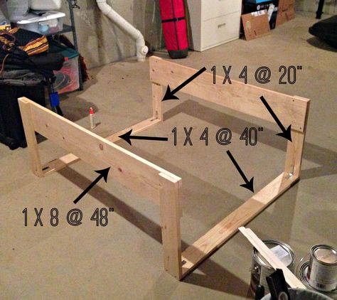 Toddler Rails 3                                                       … Toddler Bed Rails, Kids Bed Rails, Bed Frame Twin Size, Minwax Polyshades, Toddler Bed Rail, Bed Frame Twin, Diy Toddler Bed, House Bed Frame, Kids Falling