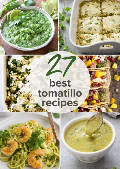 Can I Freeze Tomatillos, Soup With Tomatillos, Tomatillo Soup Recipes, Cooking With Tomatillos, Green Tomatillo Recipes, How To Use Tomatillos, Recipes Using Fresh Tomatillos, Recipes With Tomatillos, Green Salsa Recipe Tomatillos