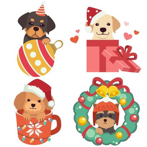 Christmas Dog Drawing, Christmas Graphic Design Illustration, Graphic Design Christmas, Christmas Graphic Tees, Merry Christmas Graphic, Merry Christmas Dog, Graphic Christmas, Christmas Graphic Design, Xmas Sticker