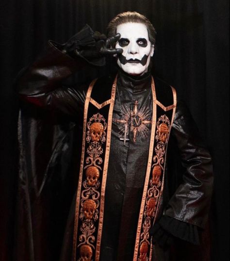 Papa Emeritus 4, Papa Emeritus Iv, Ghost Papa Emeritus, Man Posing, Demon Baby, Papa Emeritus, Ghost Papa, Rat Man, So Silly