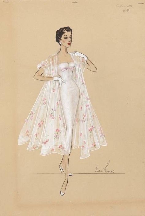 Fantasy Ball, Burlesque Vintage, Vintage Fashion Sketches, Costume Design Sketch, Cyd Charisse, Fashion Illustration Vintage, Jeanne Lanvin, Lingerie Inspiration, Fashion Drawing Dresses