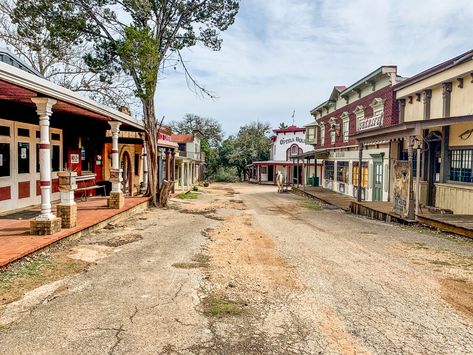 Austin.com Summer Daycation Idea - Road Trip to Pioneer Town in Wimberley Sims 4 Architecture, Pioneer Town, Fancy Places, Pioneer House, Old West Saloon, Old Western Towns, American Town, Wimberley Texas, Movie In The Park