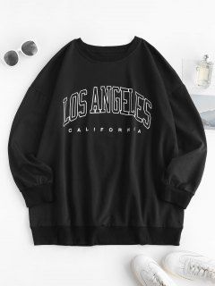 Black Los Angeles Sweatshirt, Los Angeles Hoodie, Los Angeles Sweatshirt, College Font, Los Angeles Graphic, Woman Sweatshirt, Girl Bedrooms, Trendy Hoodies, Cute Cardigans