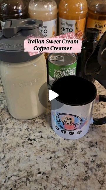 The Craftologist on Instagram: "Italian sweet cream coffee creamer recipe! 🤗" Craftologist Coffee Creamer, The Craftologist, Italian Sweet Cream Coffee Creamer Recipe, Amaretto Coffee Creamer, Italian Sweet Cream Coffee Creamer, Sweet Cream Coffee Creamer Recipe, Coffee Creamer Bottle Crafts, Sweet Cream Coffee Creamer, Coffee Creamer Bottles