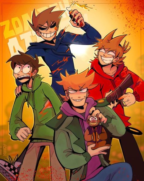 Eddsworld Tom, Eddsworld Memes, Eddsworld Tord, Monkey Pictures, Ed Edd, Eddsworld Comics, Happy Tree Friends, Best Friends Forever, Art Block